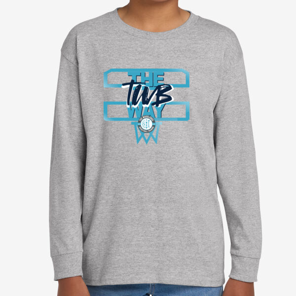 The Woodlands Basketball Youth Heavy Cotton 100% Cotton Long Sleeve T Shirt Thumbnail
